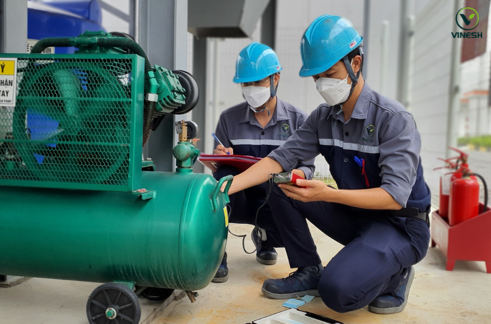 Kiểm định bình khí nén